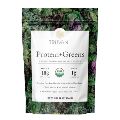Truvani Organic Plant Based Protein Powder 20 Servings
