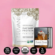 Truvani Organic Plant Based Protein Powder 20 Servings